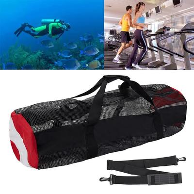 Extra Large Swimming Beach Storage Bag Portable Mesh Diving Duffels Bag with Adjustable Shoulder Strap for Travel Gym Workout