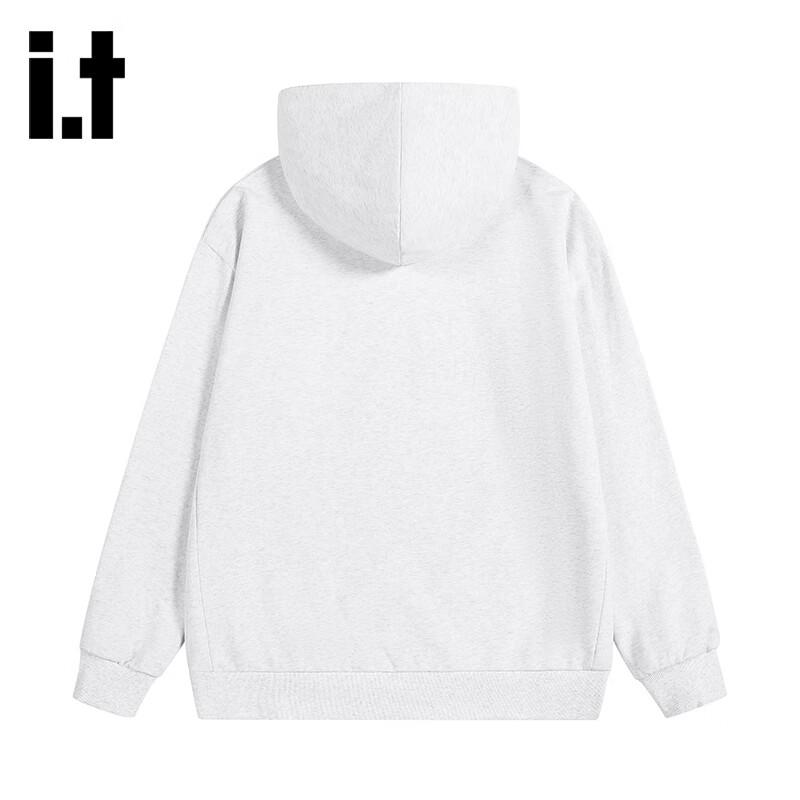 Izzue Unisex American Retro Letter Print Hoodie