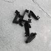 8 Stück Auto-Fußmatten-Clips Schwarze Befestigungen Kunststoff-Haltehaken
