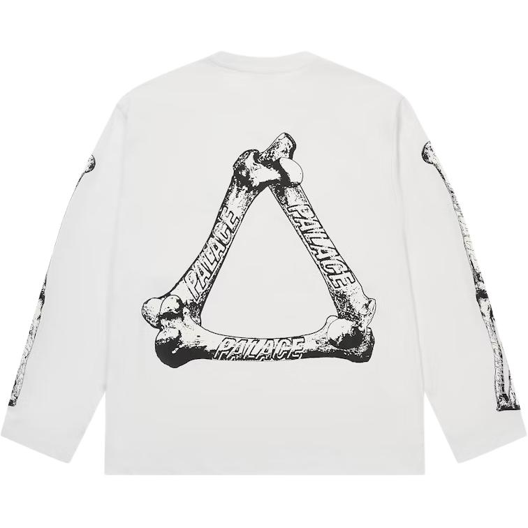 

Palace Tri-Bone Long-Sleeve White Unisex Tops P29LS032 XL