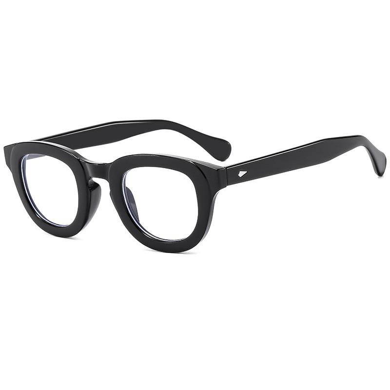 Retro American Style Round Sunglasses With Uv400 Protection For Outdoor Travel And Fashion