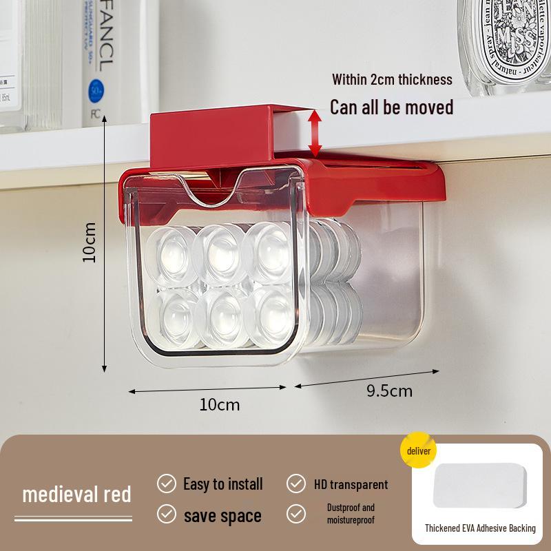 Drawer-Style Storage Box for Bathroom: Cotton Swabs, Makeup Brushes, Jewelry, Hair Clips, Rubber Bands Individual Box