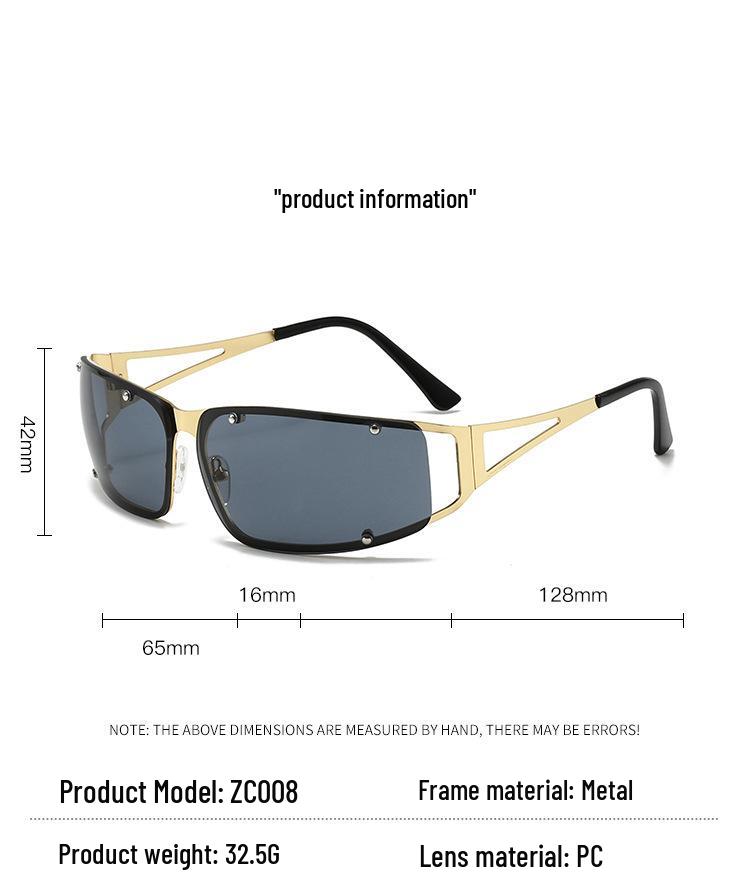 Y2K Women's Cat Eye Sunglasses: High-End UV Protection for Cycling, Driving, Climbing, and Posing