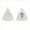 Mens Oversized Zip-Up Hooded Sweatshirt Casual Streetwear Cotton Pullover Fall