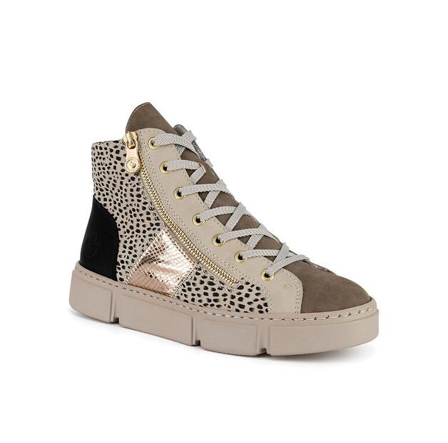 Rieker N5931-62 Beige Ankle Boots
