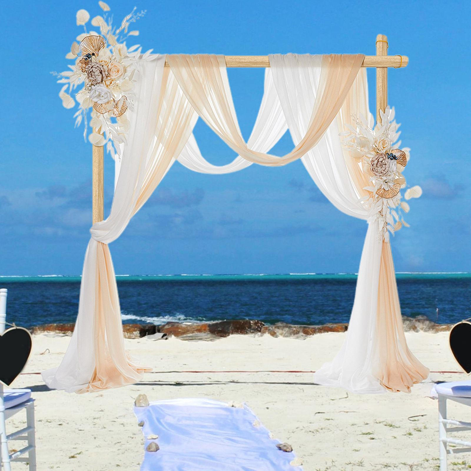 

2 шт. Свадебная арка цветы искусственные цветы гирлянда белые листья цветочный фон композиция для Large