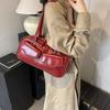 Niche Simple Bowling Bag Women's 2025 New Trendy Work Commuter Underarm Bag Versatile Handbag Shoulder Bag