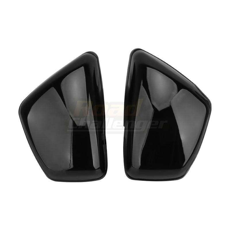 Motorcycle Battery Fairing Cover For Yamaha XV 700 750 1000 1100 Virago 1984-up Side Cover Left & Right Protection Cover Black