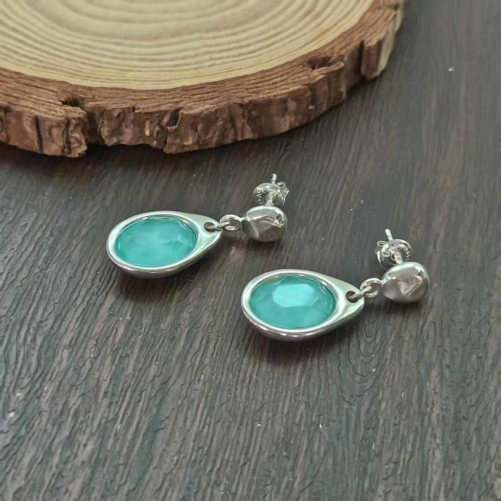 UNO DE50 S925 Silver Gold Plated Elegant Earrings High Quality Jewelry Gift for Women Fashion Noble Style
