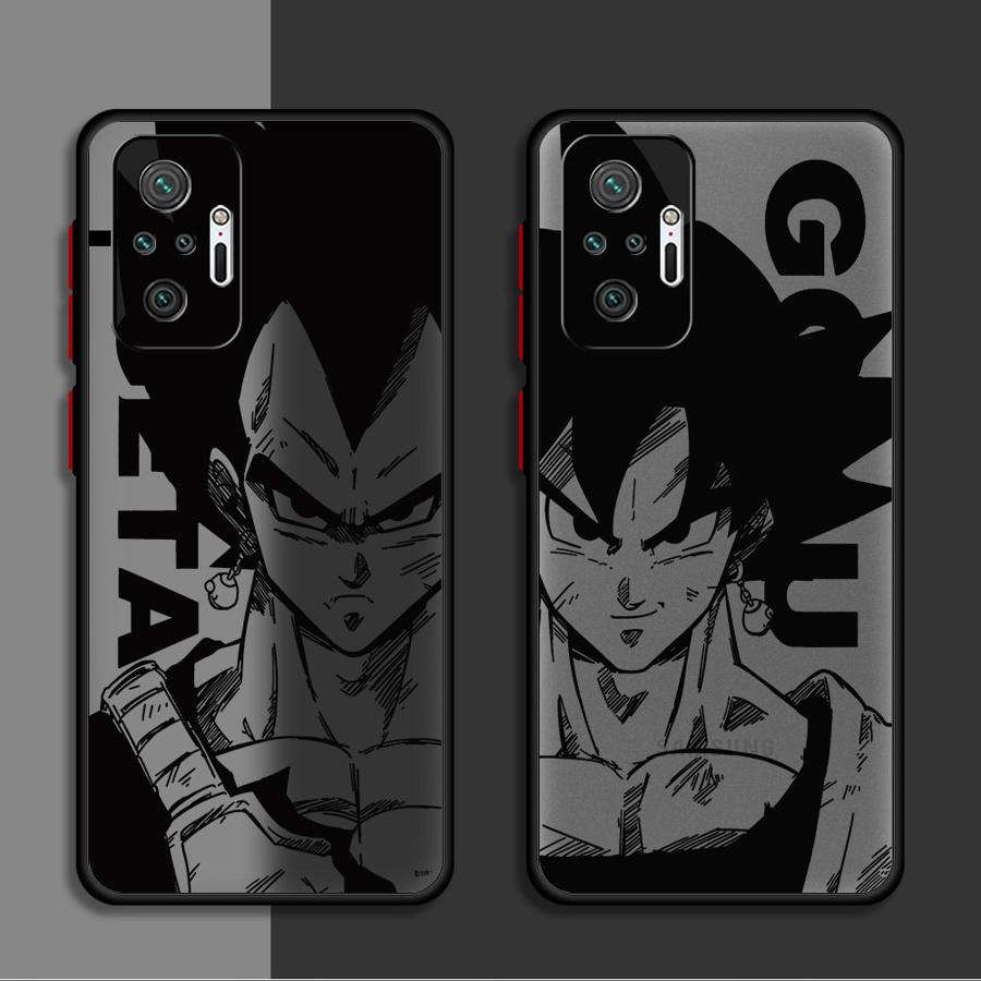 Dragon Ball Goku VS Vegeta Case for Xiaomi Redmi Note 10S 12S 9S 11S 11 12 13 14 Pro Plus 10 Lite TPU Cover