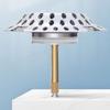 Bathtub Plug and Cover with Strainer Bathtub Drain Hair Catcher Pop Up Tub Drain Hair Catcher for 1.57 To 2.2 In Tub Drain Hole