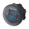 High Precision  12-24V Voltmeter Ammeter Dual LED Digital Display Amp Volt Merter Panel Gauge for Car Truck