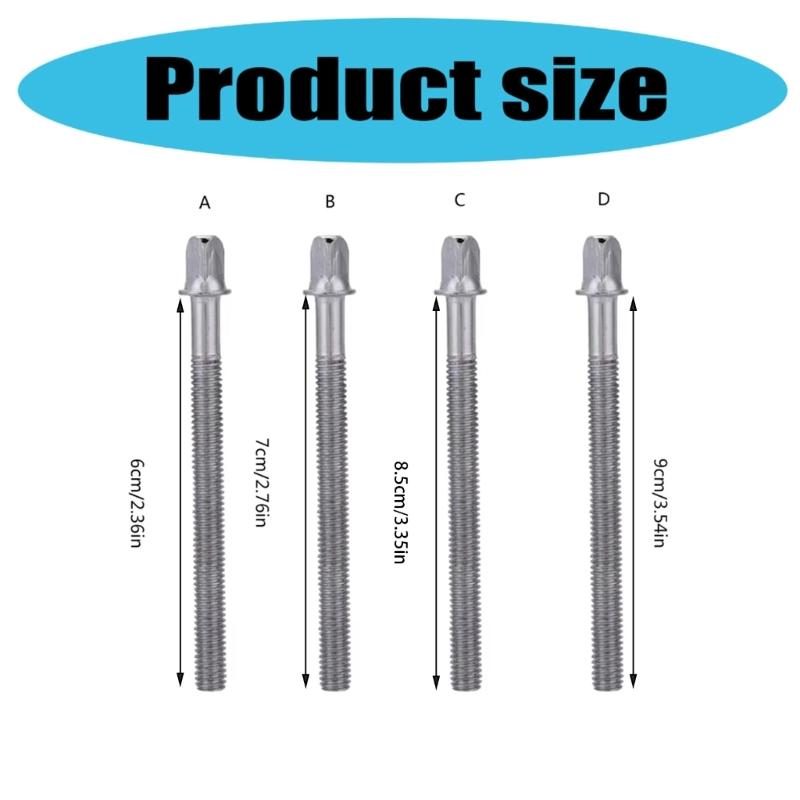 30Pieces Drum Hardware Screws Drum Assembly Screws Drum Set Screws Percussion Accessories Drum Hardware Component