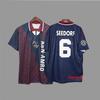 Maglia da calcio vintage Beckham Zidane Messi C Ronaldo maglia classica da campionato