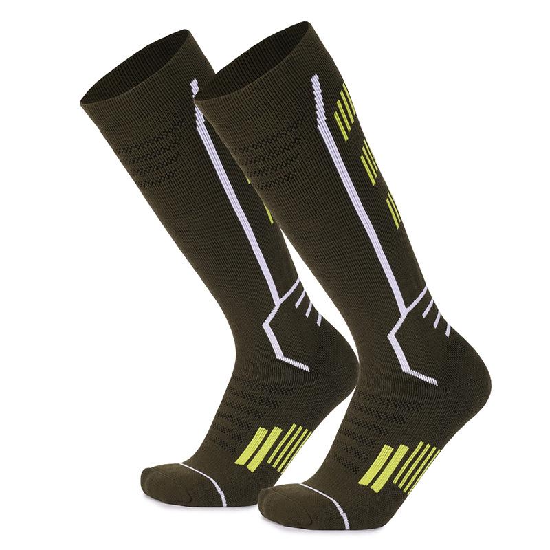 

Wool Socks for Adults and Teenagers Winter Warm Knee-length Compression Socks Suitable for Skiing Snowboarding and Hunt Practical Use L US 10-13 EU 42-47