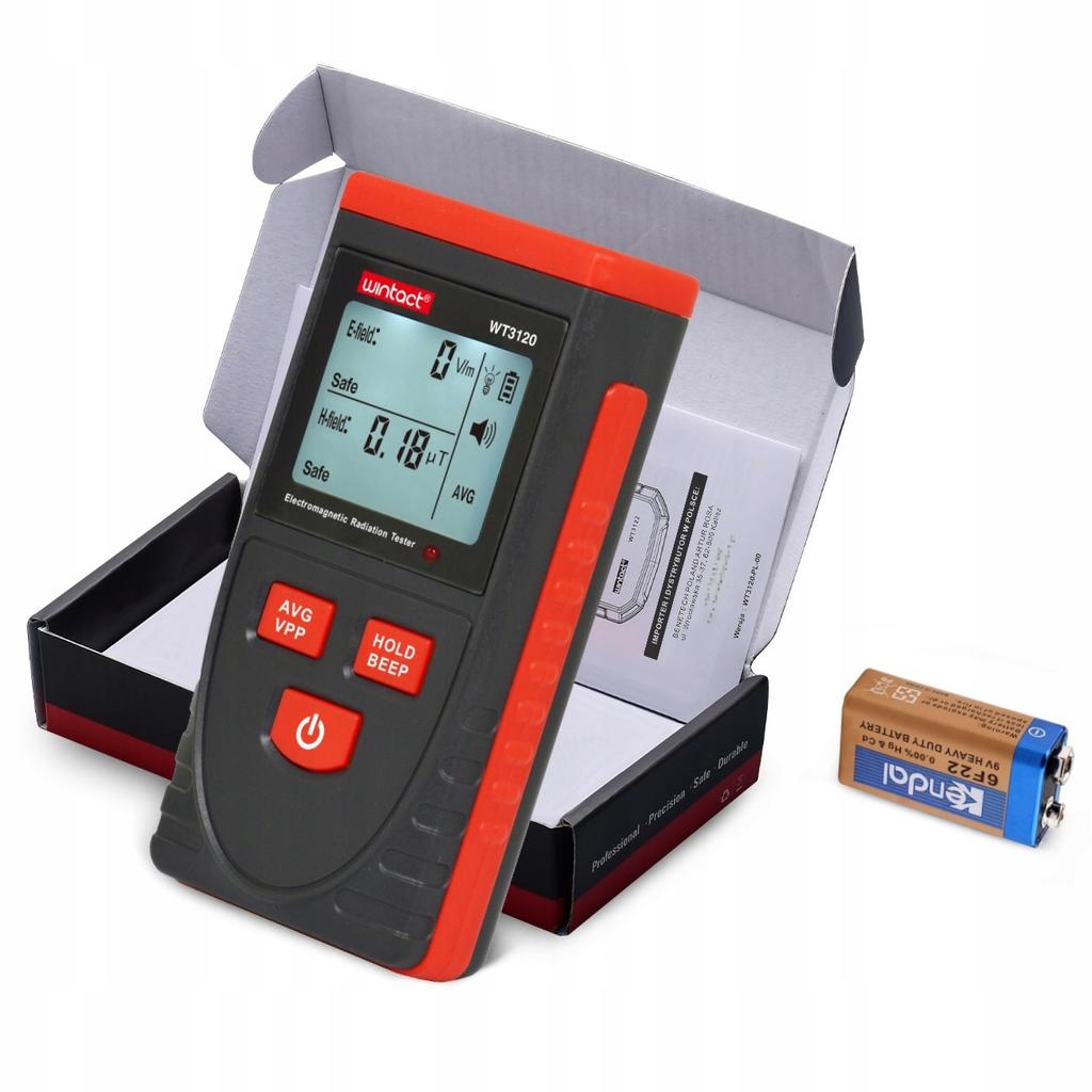 ELECTROMAGNETIC FIELD METER 5G WAVE TESTER CE