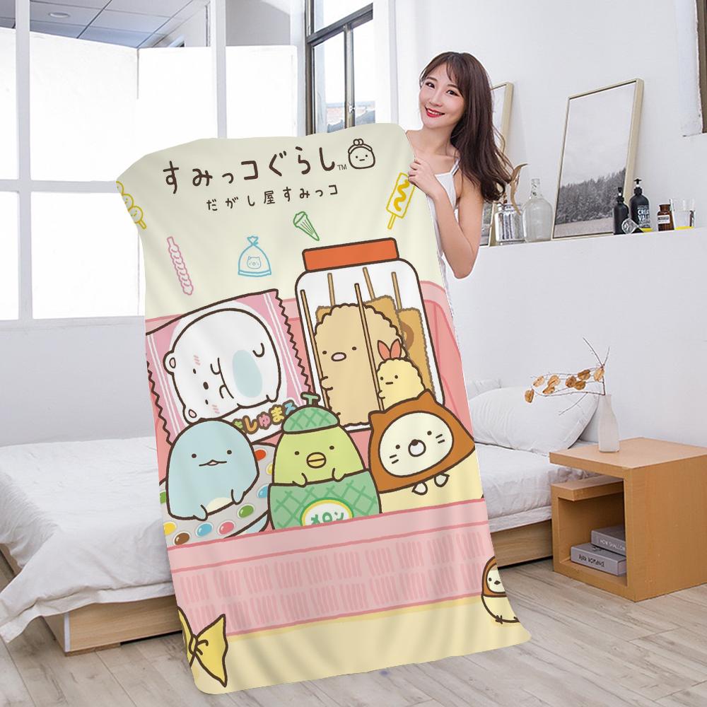 Kawaii sumikko gurashi Cartoon Beach Towel Cute Kawaii Room Decor Bath Girls Children Hand Towels For Bathroom Shower