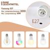 NETTLIFE Ventilateur avec éclairage - diamètre 75 cm, 6 pales, avec éclairage et télécommande, silencieux, intensité réglable