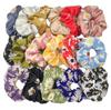 6 Stück/Los Haargummis Elastisches Band Damen Halter Gummiband Zubehör Chiffon Sonnenblume Gänseblümchen Blume Niedliche Kopfbedeckung