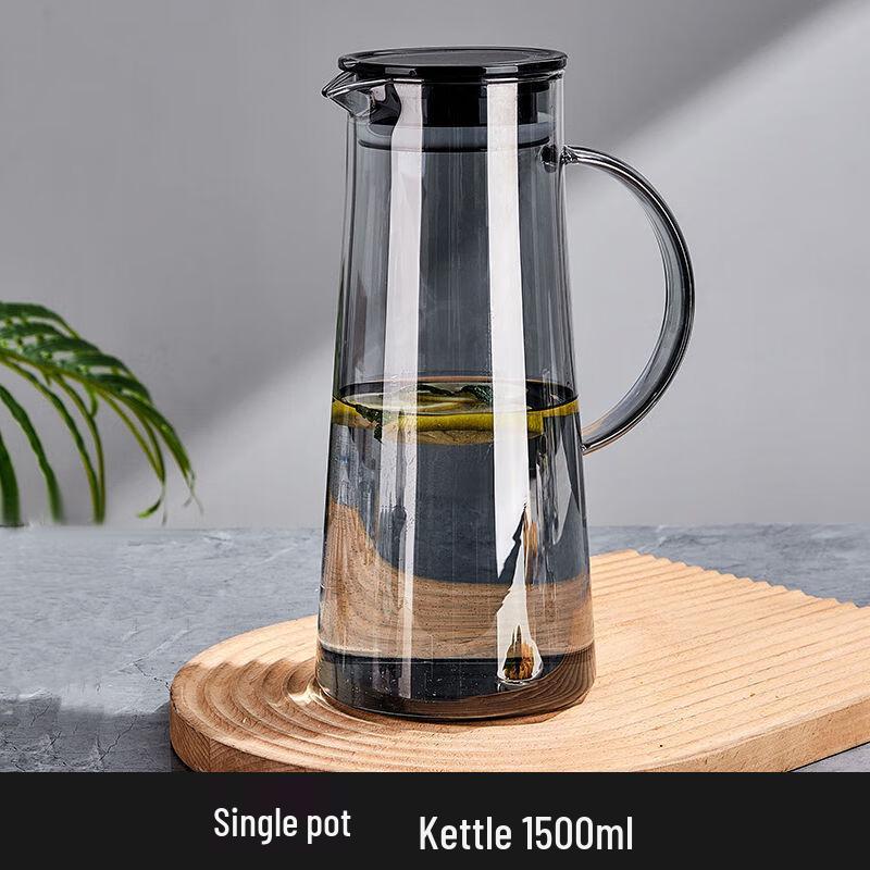 Borosilicate Glass Pitcher & Drinking Cup Set