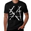 Retro 80s Striped Design Tshirt Casual Work Wear Tshirt