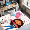 Gabby's Dollhouse Pattern Rug, Indoor/Outdoor Mat, for Picnic, Gameroom, Bedroom, Office, Living Room, Home Decor Carpet, Birthday Gift