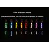 Titanium Alloy Tritium Tube Keychain, Self-luminous Tritium Trachea Necklace Pendant 3.5 * 25mm Tritium Removable