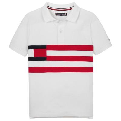 Boys Colour Block Polo Shirt