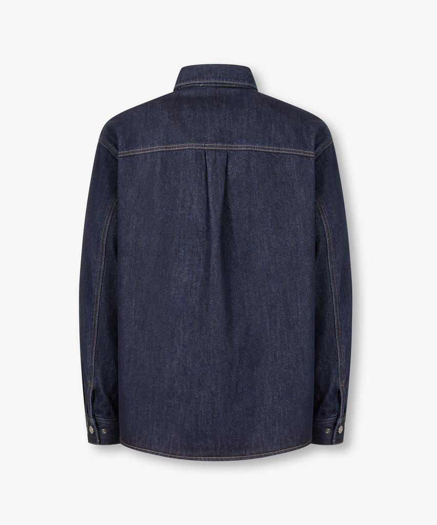 Studio Tomboy [Men] Indigo Shirt-Style Denim Jumper_Indigo 91M6113114