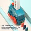 Non-Toxic Domino Train For Kids Automatic Electric Laying Car Colorful Dominoes Set Educational Toys Blocks Gift For Children