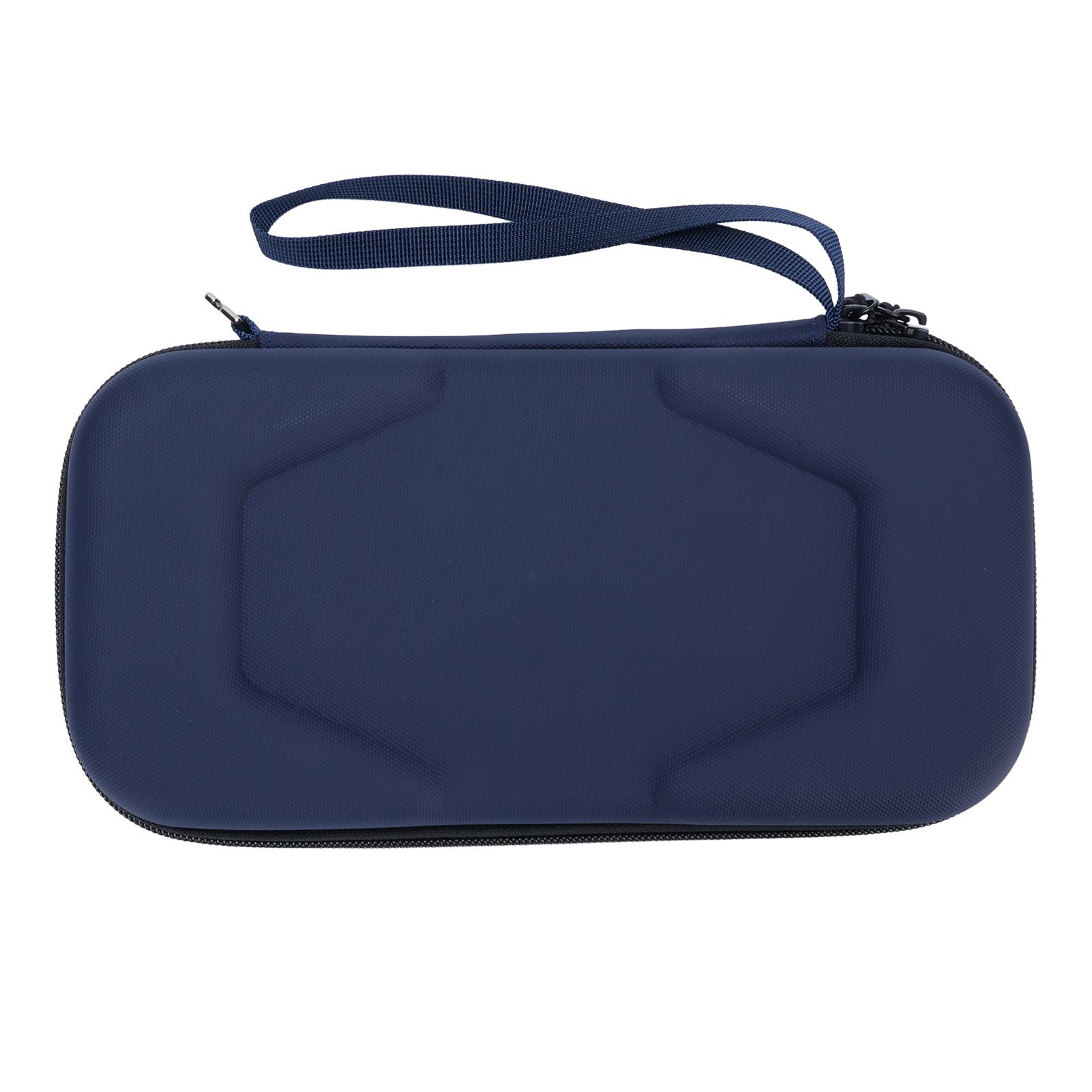 

Чехол для консоли Switch OLED EVA PU Ручная игровая консоль Жесткий чехол Сумка для хранения темно-синий