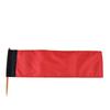 Large Kayak   Flag with Pole, Storage Bag, Screws and Track Mount Base High Visibility 20x5.6 Inch