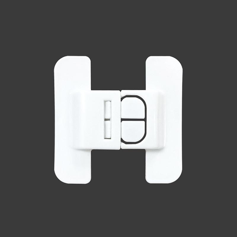 Kühlschranktürschließer, Schrankfachschublade, Sicherheitsschloss, Schiebetürschloss, kein Stanzen, Kühlschranktürschloss, Babysicherungsschnalle