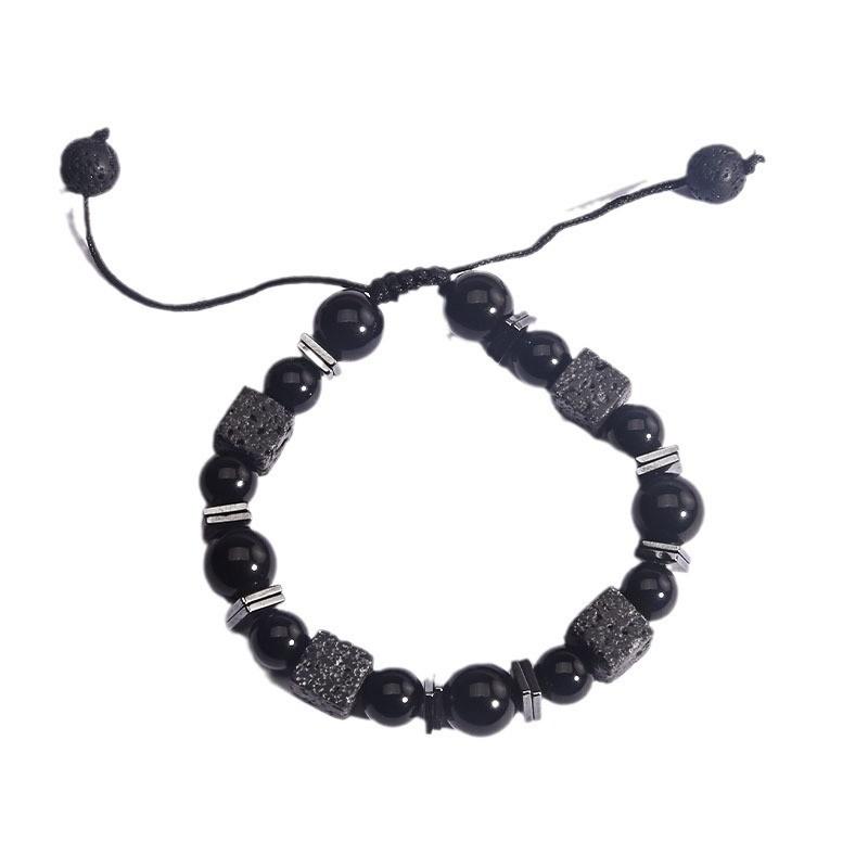 

Браслет из нерегулярного камня Агат