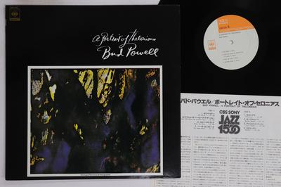 LP Record BUD POWELL - A Portrait Of Thelonious 15AP545 CBS SONY 1977 Japan Jazz Used