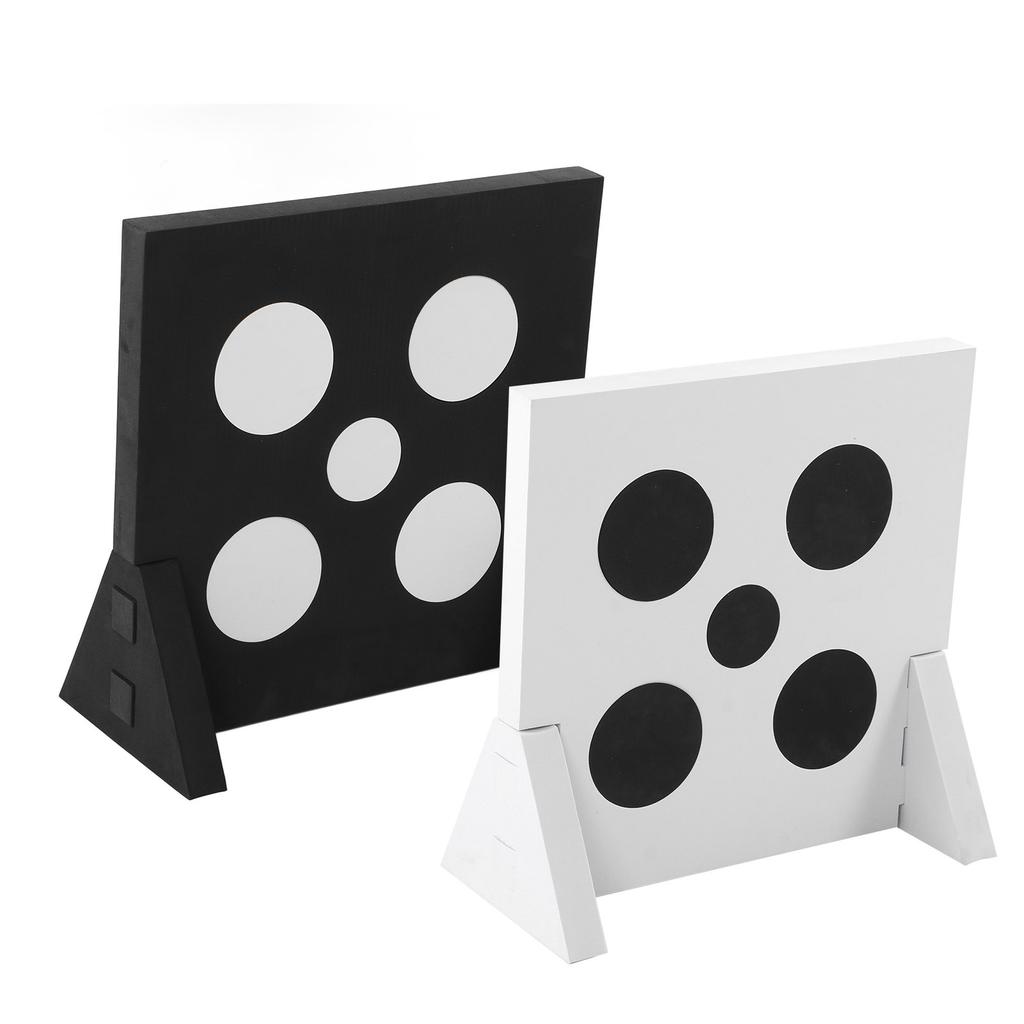 2 Stück Bogenschießen Ziel Pfeil Ziel 5 Loch EVA Bogenschießen Ziel Angriff Verteidigung Bogenschießen Ziel Spaß Spiel Schuss Bogenschießen Ziel