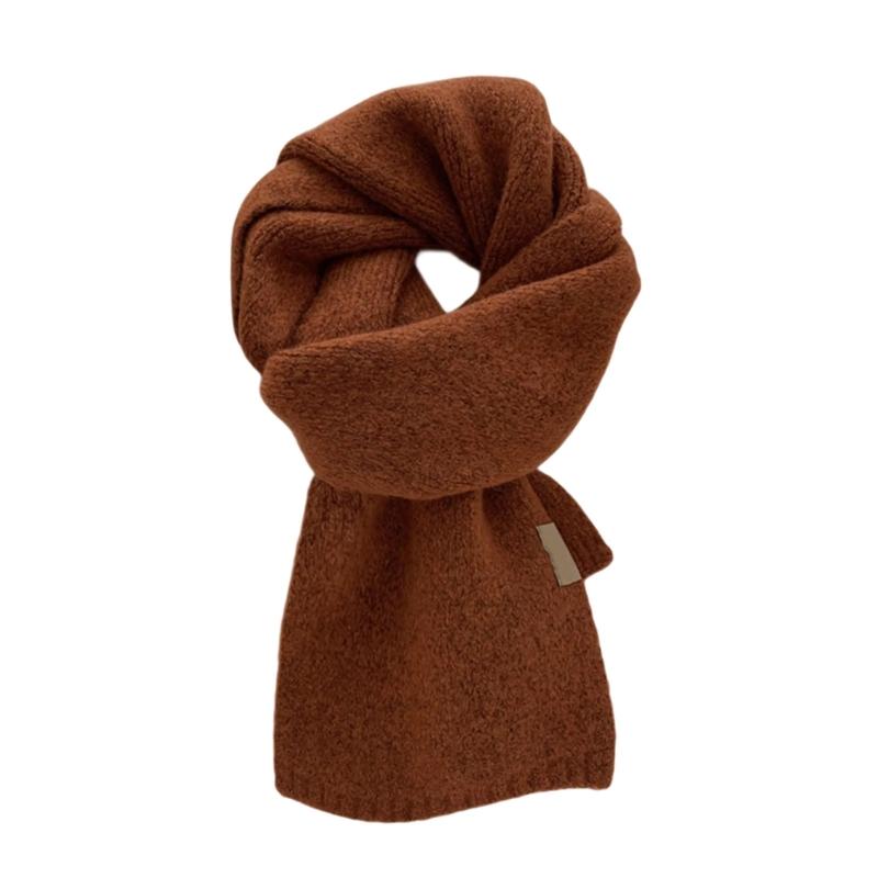 Korean Scarf Lightweight Warm Winter Wear Neck Wrap For Women Men
