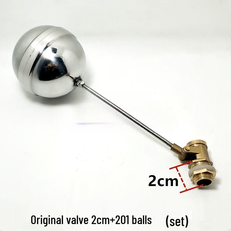 4-Minute Copper Float Ball Valve for Rice Cooker: Stainless Steel Water Inlet Switch and Tank Valve Accessory