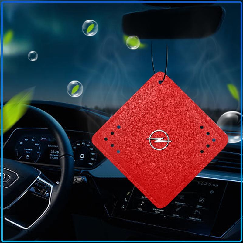 1Pcs Emblem Car Interior Pendant Aromatherapy Room Deodorant Sachet For Opel Crosa D Astra H Insignia Astra J Zafira B Mokkaastra Vivaro Astra G