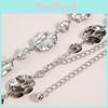 Metal Flower Waist Chain For Women With 3d Floral Design Summer Fashion Accessory Gift For Adults