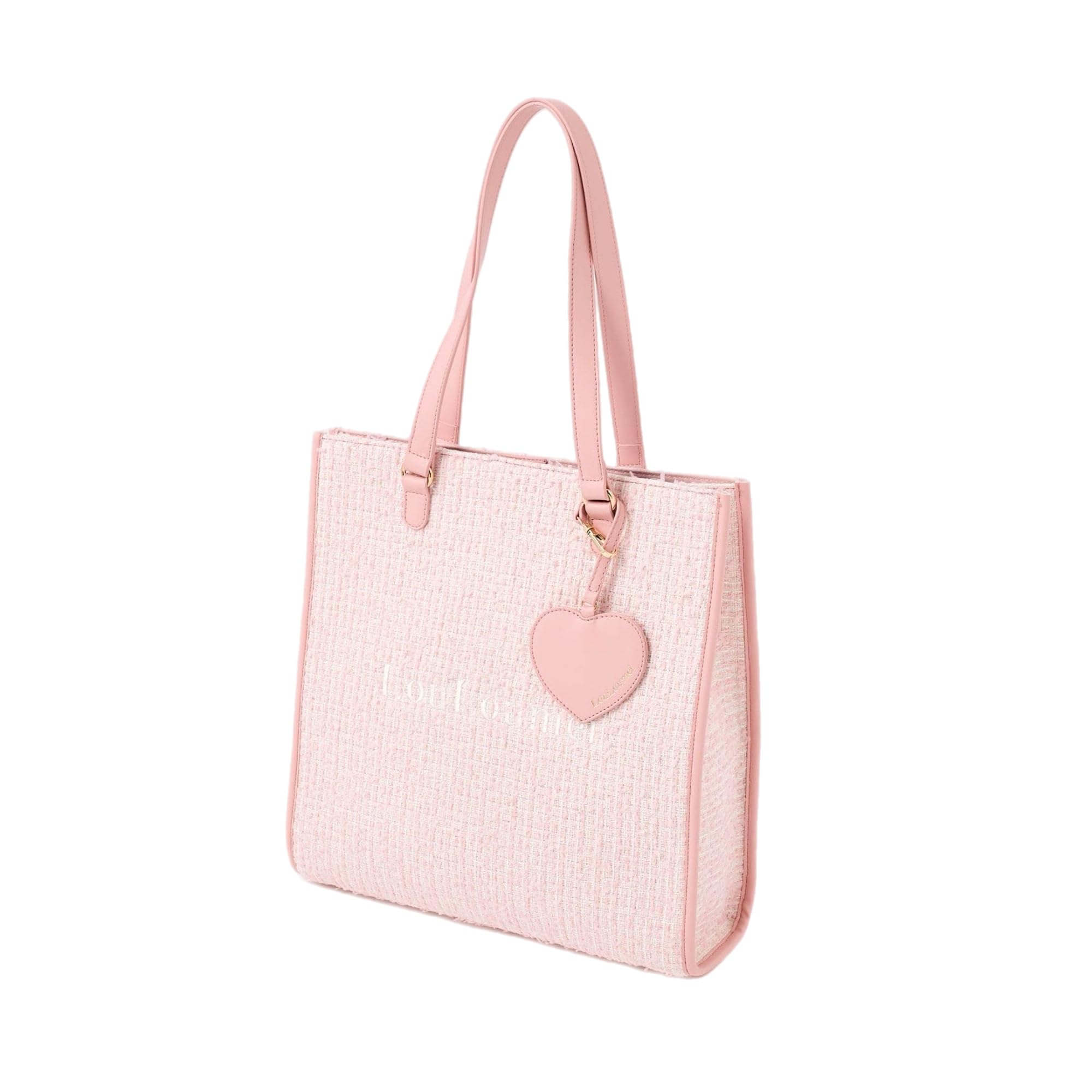 

Еще одна красивая сумка-тоут с брелоком в виде сердца LouLoumei для Ошикацу 0151180150 БЕСПЛАТНО Розовый [Один хлопок] Женщины,