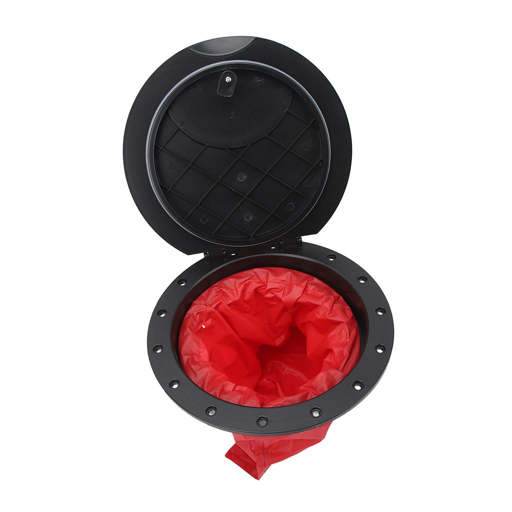 11.2 in Deck Plate Kit Deck Hatch with Storage Bag for Kayaking Yacht Fishing Boat Black