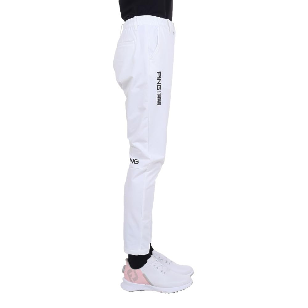 Long Pants Stretch Cordura Golf M [Ping Apparel] Women's Water-Repellent (All-Directional Material) / / 622-3231800 030_White