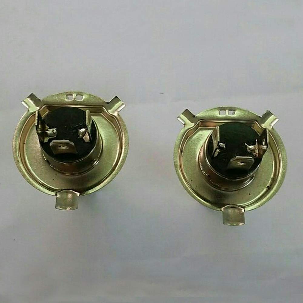 Eaglerich 2pcs Super Bright H4 COB with Lens 7.5W Cob LED Strobe Flash Fog H4 Led Headlight Bulb Lamp
