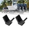 2PCS 2 In Trailer Boat Bow Stop Rubber V Shape Bow Stop Durable V Block Bow Stop  Boat Trailer