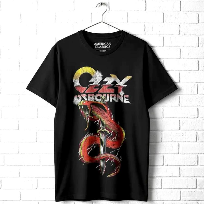 T-shirt Unisexe Dague Cobra Ozzy Osbourne