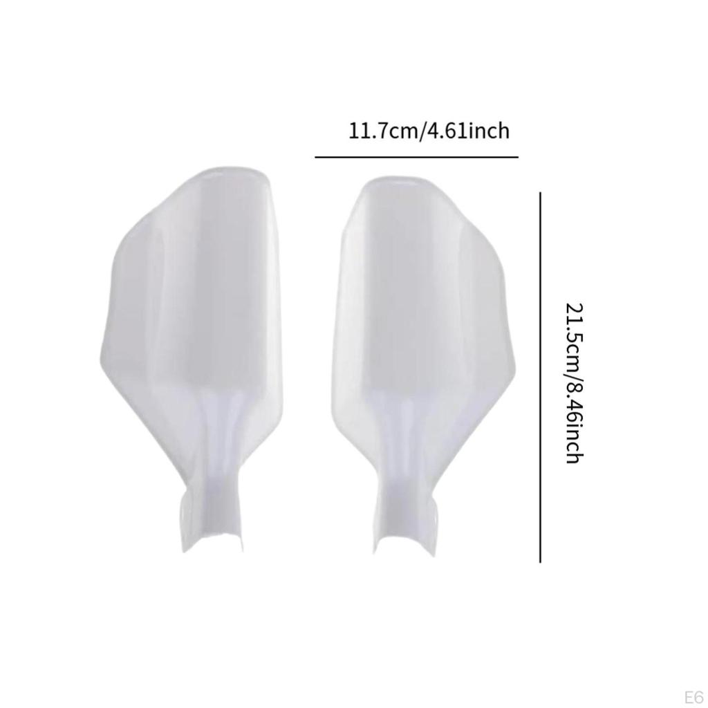 2 Pièces Protège-mains pour Moto Protection Guidon 20mm Ybr125