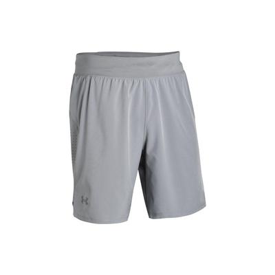 Launch Einfarbige Lauf-Freizeit-Sportshorts Herrenshorts Grau 1376508-035