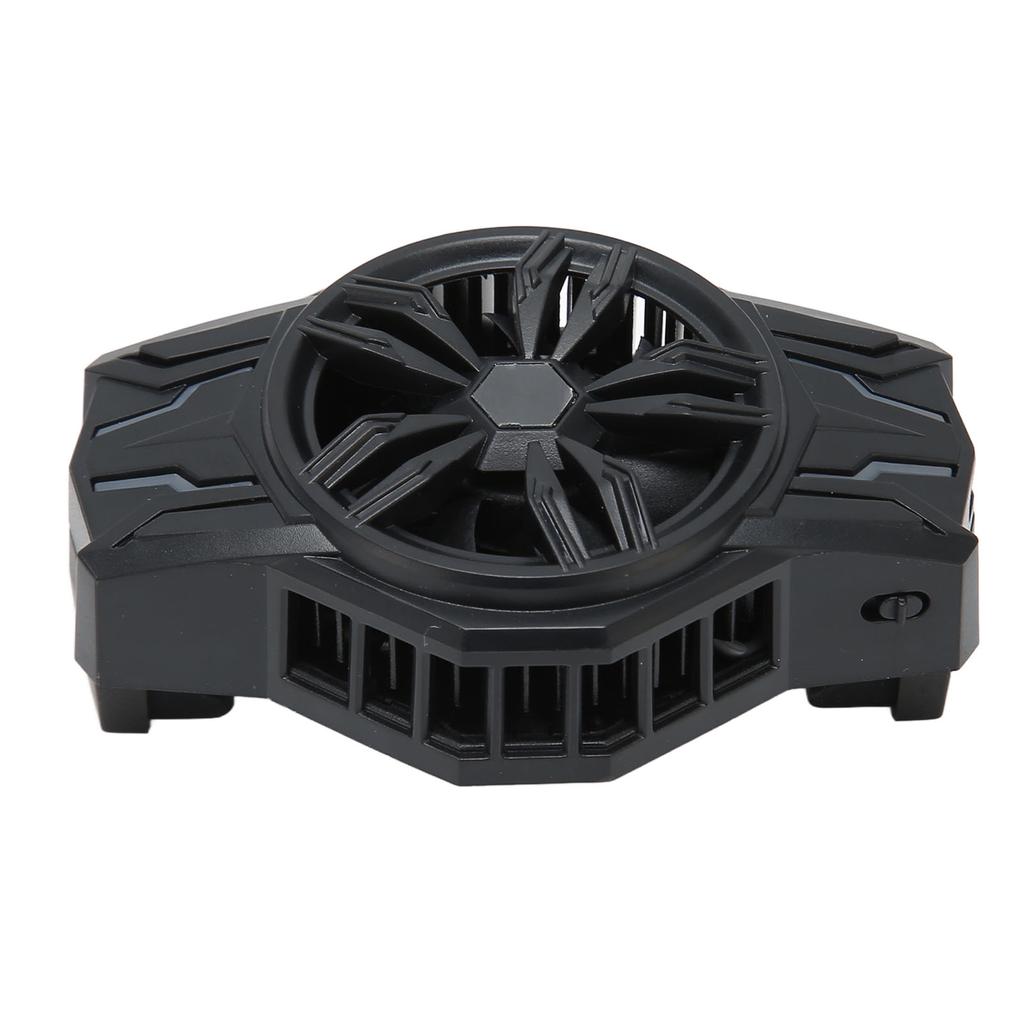 S1 Semiconductor Phone Cooler Cooling Fan RGB Streamer Mobile Phone Radiator for Playing Games Watching Videos Black