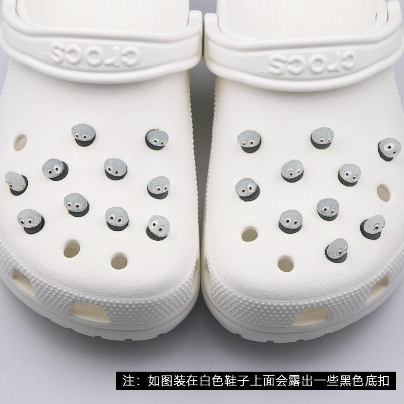 

Knock милая светящаяся мини-пряжка для обуви с отверстием в виде эльфа, адаптация, украшение с пряжкой с отверстием в виде мультяшного героя